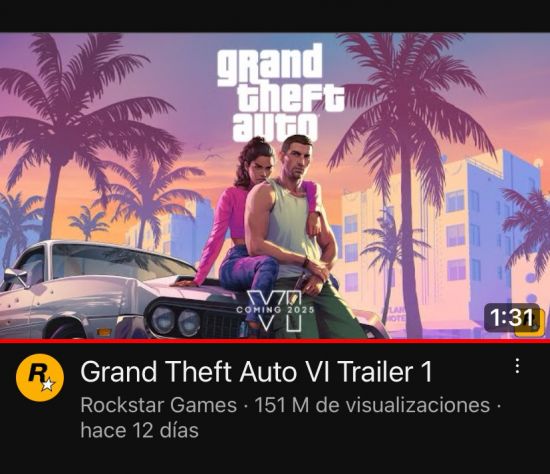 热度不减！《GTA6》预告播放量破1.5亿